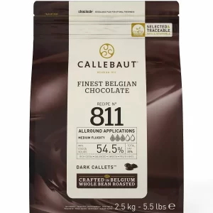 Шоколад темный, Callebaut, в каллетах, 54,5%, 2,5кг Шоколад темный, Callebaut, в каллетах, 54,5%, 2,5кг