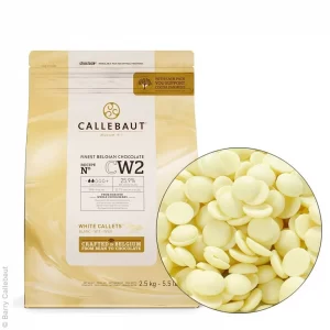 Шоколад белый, Callebaut, в каллетах, 25,9%, 2,5кг